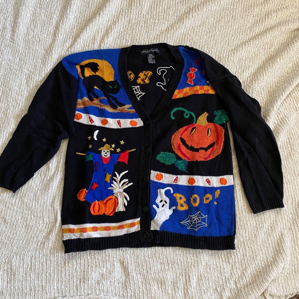 Vintage Halloween Sweater